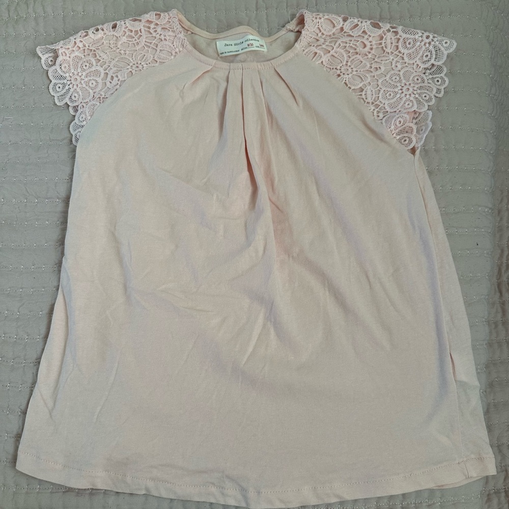 Zara Girls Collection pink blouse